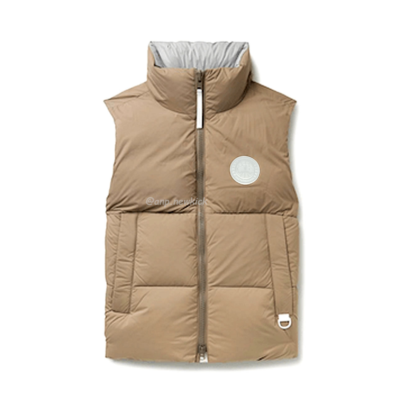 Canada Goose Everett Quilted Recycled Nylon Gilet Brown (1) - newkick.cc